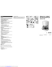 Philips HD7444 Quick Manual