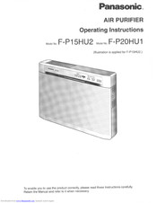Panasonic F-P15HU2 Operating Instructions Manual