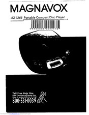 Magnavox AZ 7266 Operating Instructions Manual
