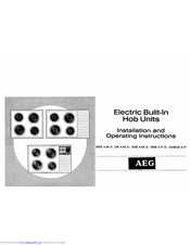 AEG EME 4.58 D Installation And Operating Instructions Manual