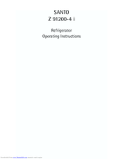 AEG SANTO Z 91200-4 i Operating Instructions Manual