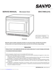 Sanyo EM-C1900 Service Manual