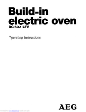 AEG BG 60.1 LFV Operating Instructions Manual