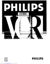 Philips VR 312 Operating Instructions Manual