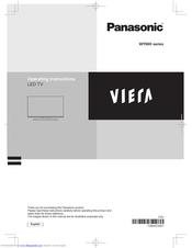 Panasonic Viera WT50H Series Operating Instructions Manual
