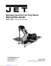 Jet J-4002 Operating Instructions And Parts Manual