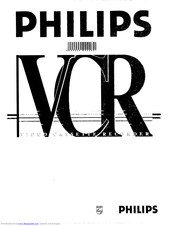 Philips VR 768 Operating Manual