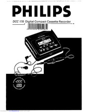 Philips DCC 170 Operating Instructions Manual