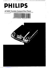 Philips AZ 6826 Operating Instructions Manual
