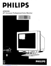 Philips 4CM2299 Operating Instructions Manual