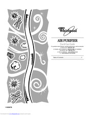 Whirlpool Air Purifier Use & Care Manual
