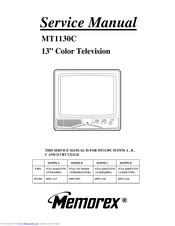 Memorex MT1130C Service Manual
