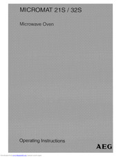 AEG Micromat 21S Operating Instructions Manual