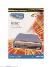 Philips CDRW400 Series Owner's Manual
