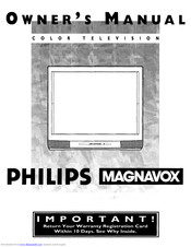 Philips Color television Owner's Manual