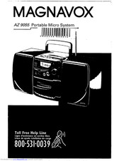 Magnavox AZ 9055 Operating Instructions Manual