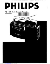 Philips AQ 4420 Operating Instructions Manual