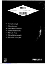 Philips CDI350 Owner's Manual