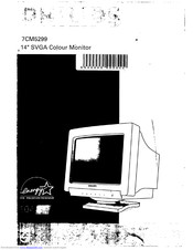 Philips 7CM5299 Operating Instructions Manual