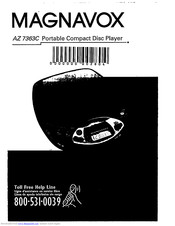 Magnavox AZ 7363C Operating Instructions Manual