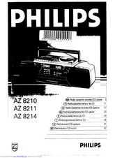 Philips AZ 8214 Operating Instructions Manual