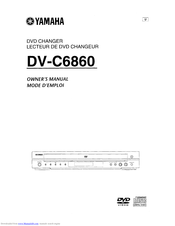 Yamaha DVC6860BL Owner's Manual