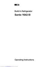 AEG Santo 1642-5I Operating Instructions Manual