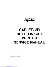 Encad CADJET Service Manual