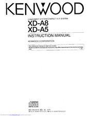 KENWOOD XD-A5 Instruction Manual