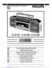 Philips D 8197 Instructions Manual