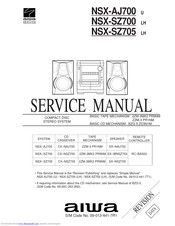 Aiwa NSX-SZ705 Service Manual