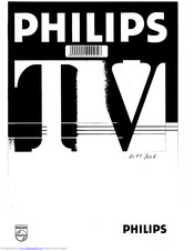 Philips 21PT702A Handbook