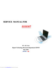 Mitac 8066MP Service Manual