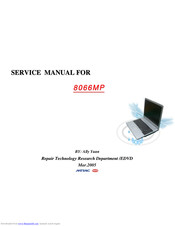 MiTAC 8066MP Service Manual