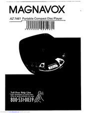 Magnavox AZ 7461 Operating Instructions Manual