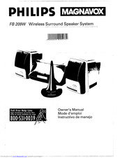 Philips/Magnavox FB209W Owner's Manual