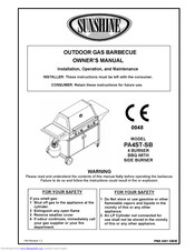Sunshine PA4ST-SB Owner's Manual