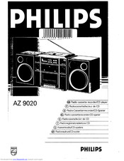 Philips AZ 9020 Operating Instructions Manual
