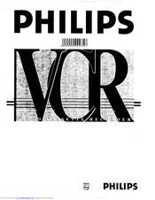 Philips VR778/02 Operating Manual