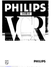 Philips VR 213 Operating Instructions Manual