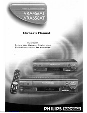 Philips VRA656AT Owner's Manual
