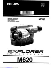 Philips Explorer M620 Operating Instructions Manual