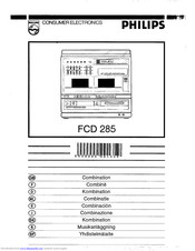 Philips FCD 285 Owner's Manual