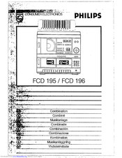 Philips FCD 196 Owner's Manual