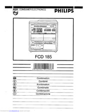 Philips FCD 185 Owner's Manual