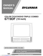Sylvania 6719DF Owner's Manual