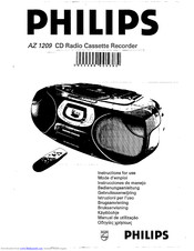 Philips AZ 1209 Instructions For Use Manual