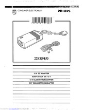 Philips 22ER9153 Operating Instructions Manual