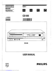 Philips CDI 605 User Manual