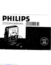Philips AQ 6549 Owner's Manual